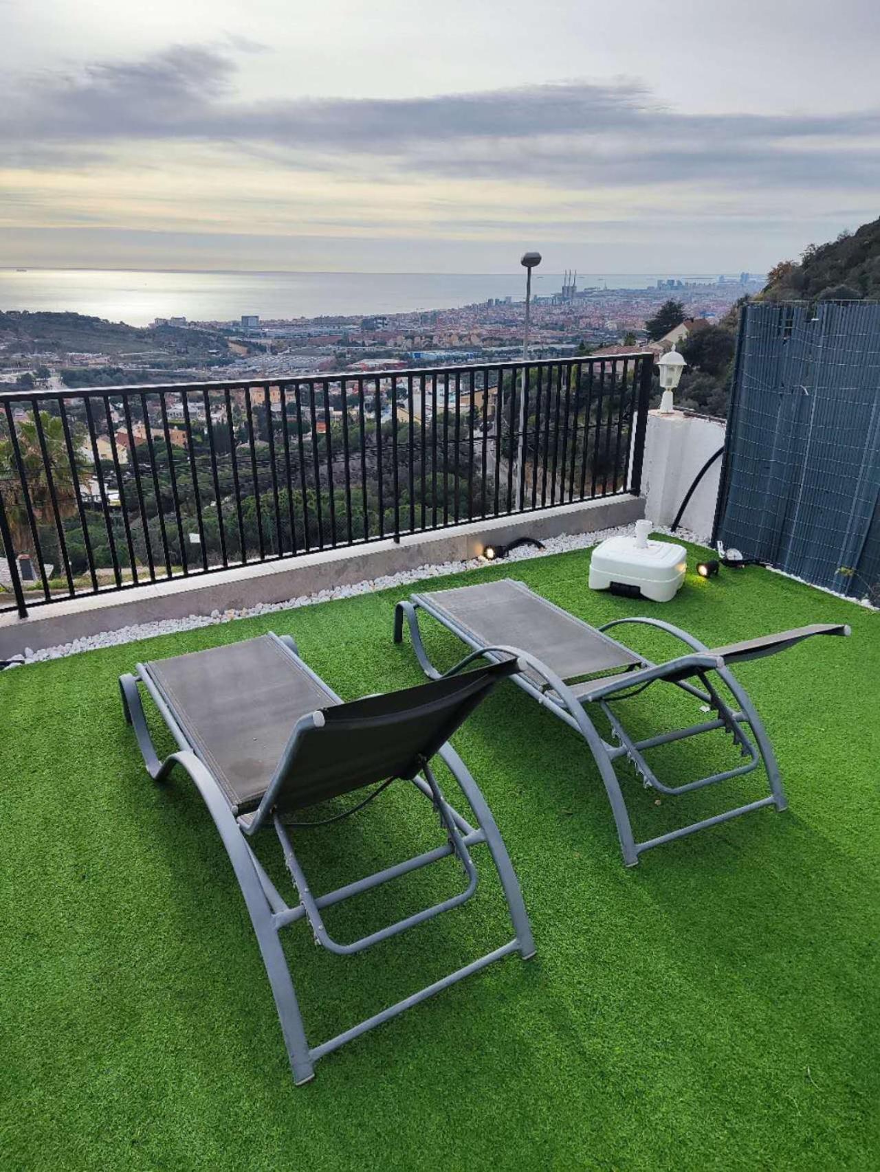 A+View Private Terrace Private Pool Family Fun Villa Бадалона Екстериор снимка